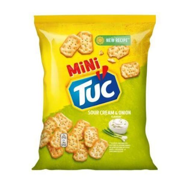 Krekeriai TUC Mini, su grietine ir svogūnu, 100 g 1