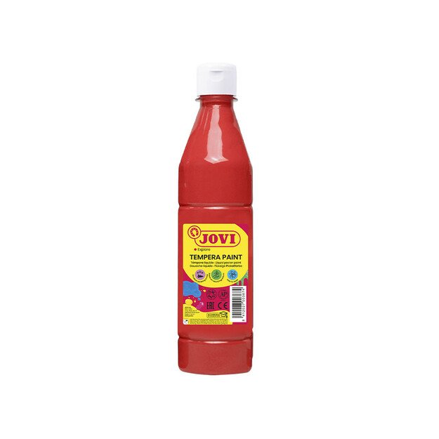 Skystas guašas buteliuke JOVI, 500 ml, raudona sp. 1