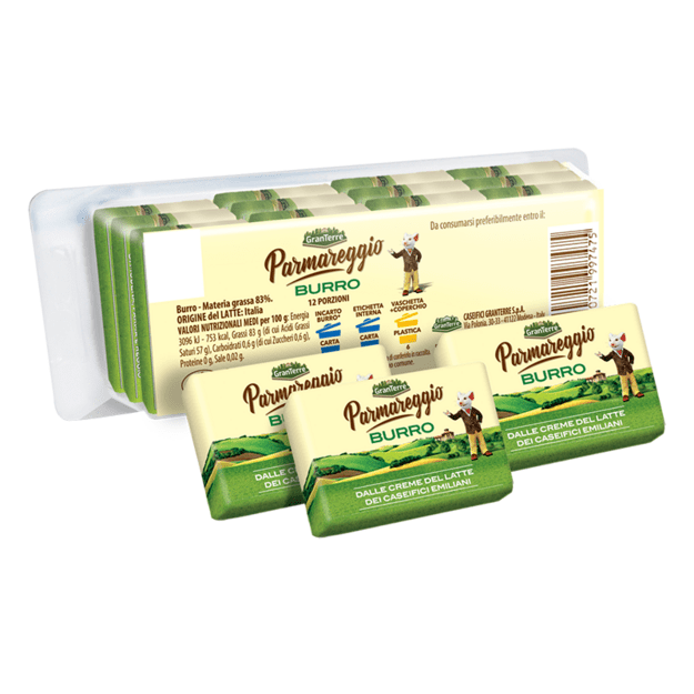 Sviestas PARMAREGGIO, 10,4g. x 12 vnt,  125 g 1