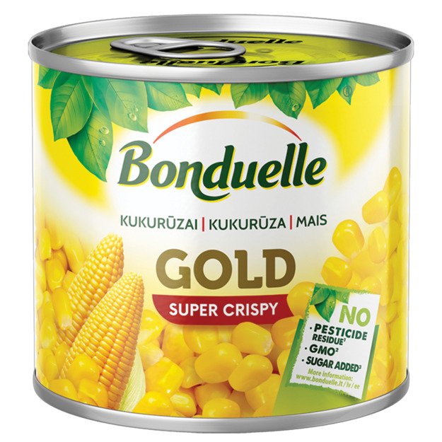 Kukurūzai BONDUELLE, 340 g / 285 g 2