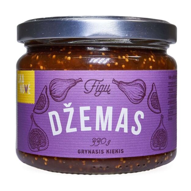 Figų džemas SKANOVĖ, 330 g 1