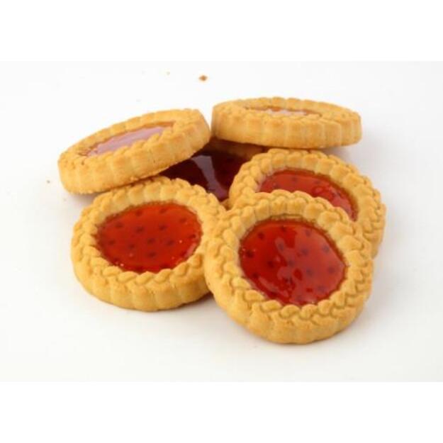 Sausainiai JUPITERKI, su braškių džemu, 0,85 kg 1