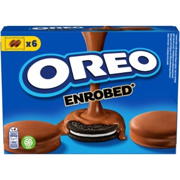 Sausainiai OREO  aplieti pieniniu šokoladu 246g 1