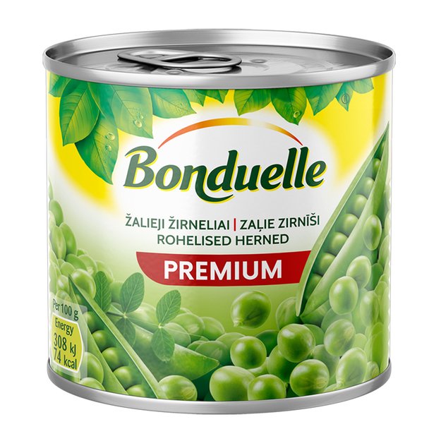 Žirneliai BONDUELLE, 200 g / 130 g 1