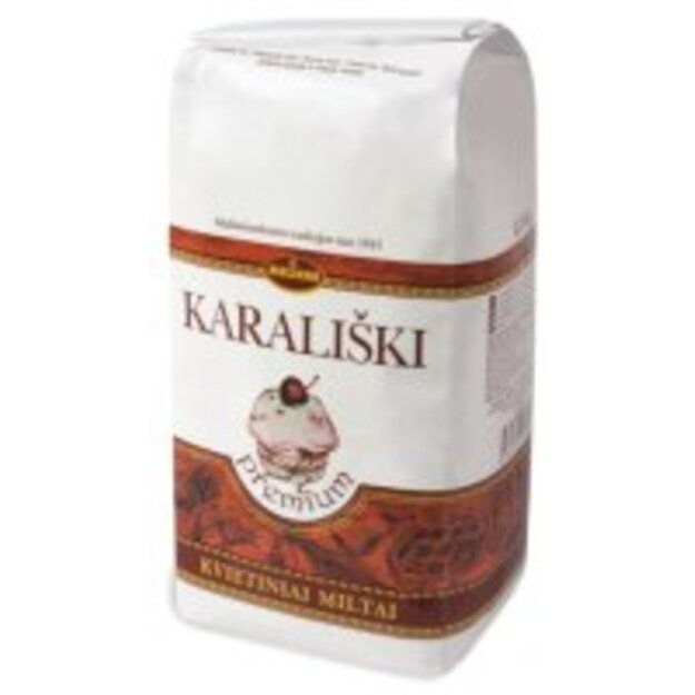 Miltai KARALIŠKI PREMIUM, kvietiniai, 405D, 1 kg