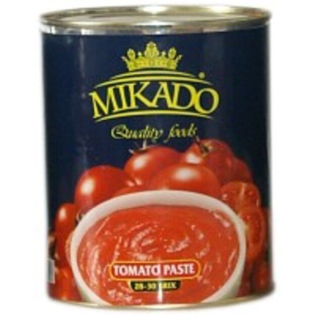 Pomidorų pasta MIKADO, 800 g, 28-30 brix 1