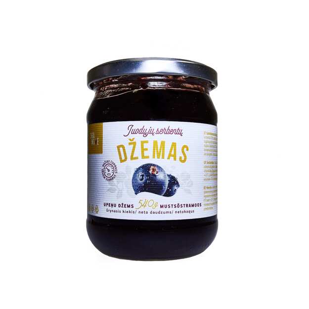 Juodųjų serbentų džemas SKANOVĖ, 540 g 1