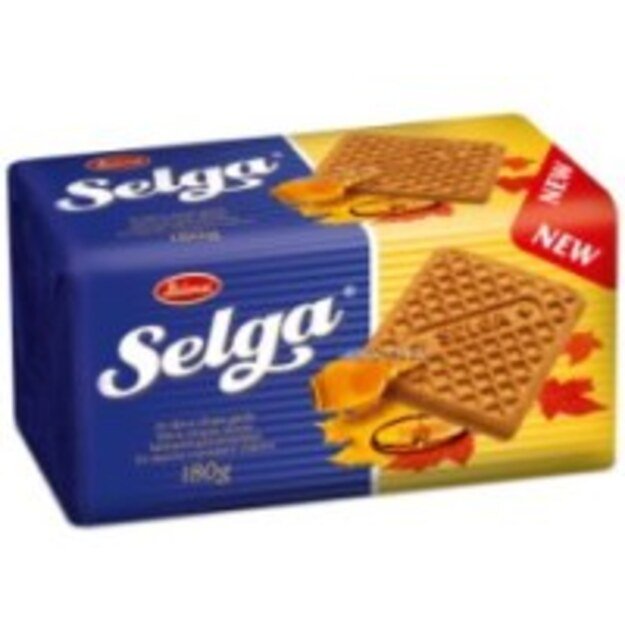 Sausainiai SELGA, karamelės skonio, 180 g