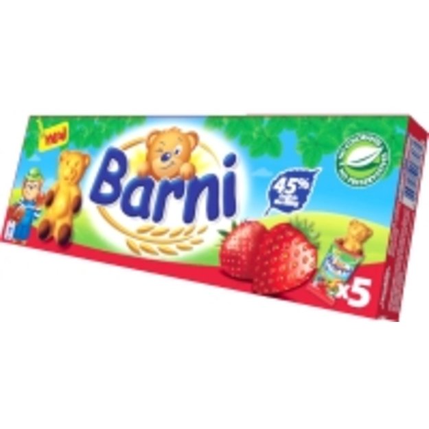Sausainiai BARNI Strawberry puree, 150 g 1