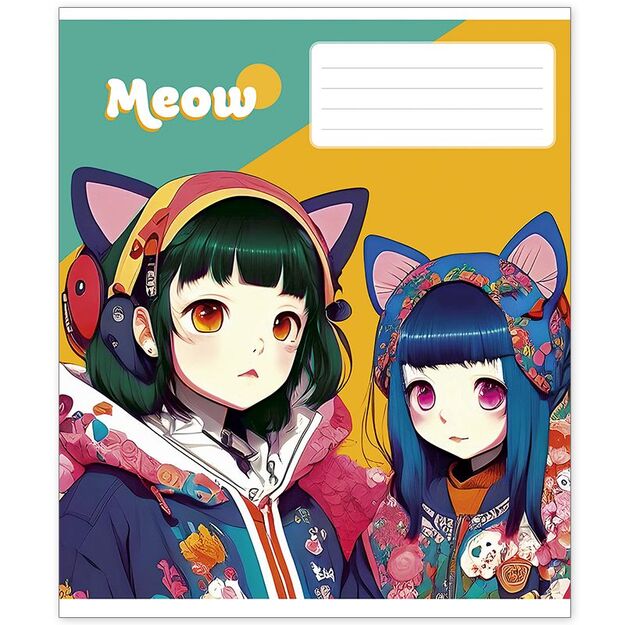 Sąsiuvinis Schoolboy, 48 lapų, 55 gsm, langeliais 1