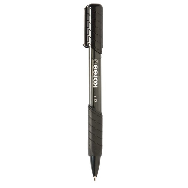 Tu&scaron;inukas KORES K6-F, 0.7 mm, juodos spalvos tu&scaron;as 1