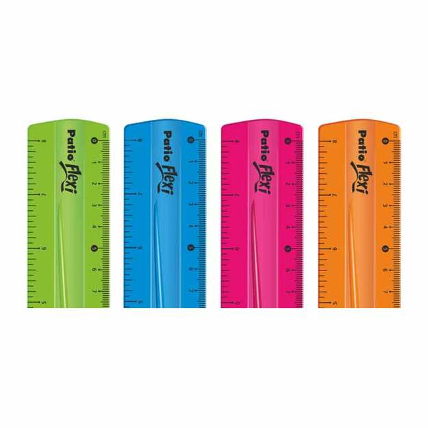 Lanksti liniuotė Patio FLEXI, 20 cm 2
