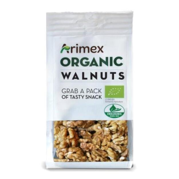 Ekologiški graikiniai riešutai Arimex Organic, 150g