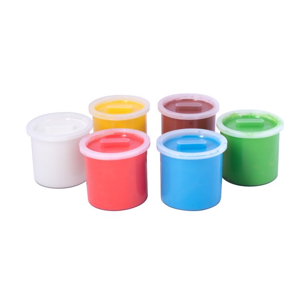 Dažai piešti pirštais JOVI, 6 spalvos, 125ml 4