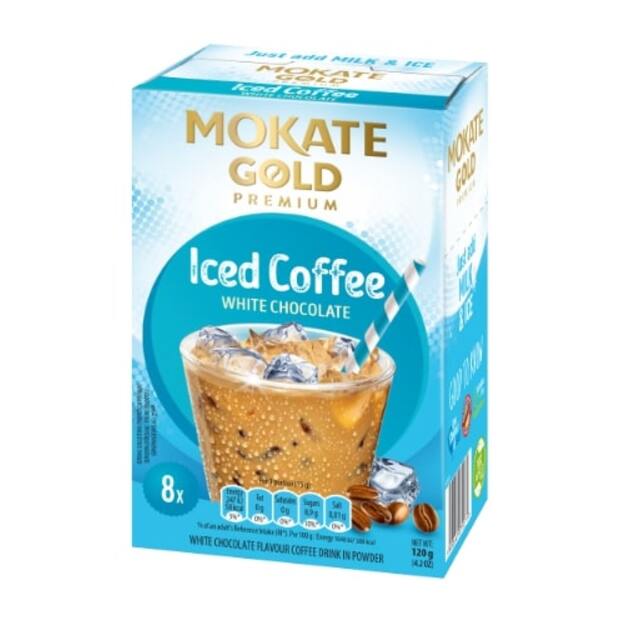 Kavos gėrimas MOKATE Iced  Coffee Choco, 8 x 15g