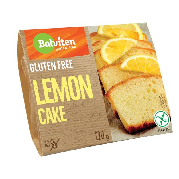 Citrinos pyragas BALVITEN GLUTEN FREE, 220 g