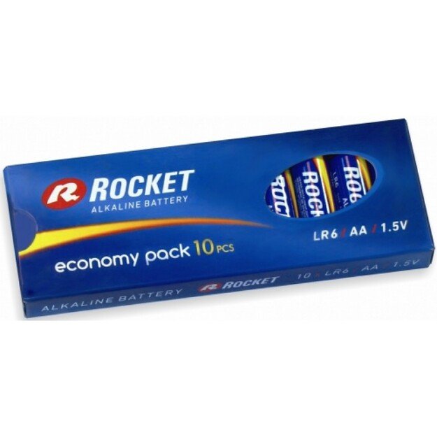 Baterijos ROCKET AA, 1 vnt