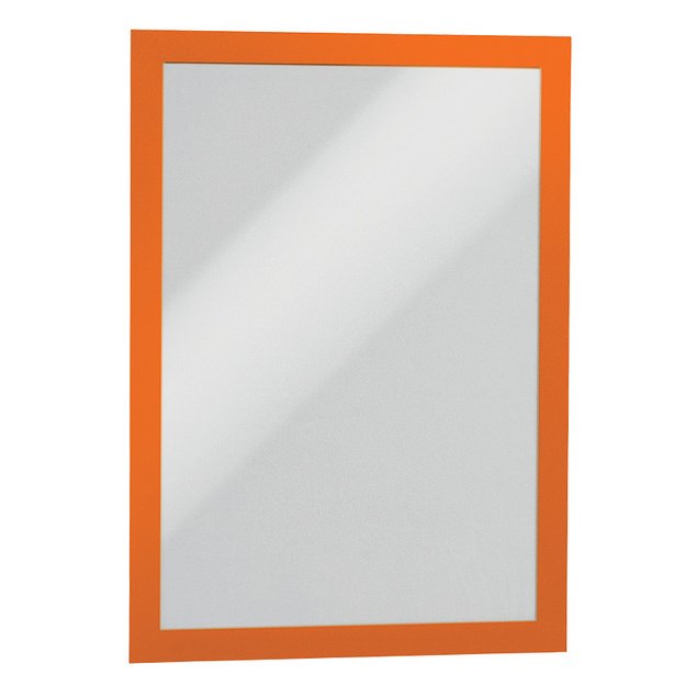 Rėmelis dokumentams DURABLE DURAFRAME® A4, 2 vnt./pak., oranžinis 1