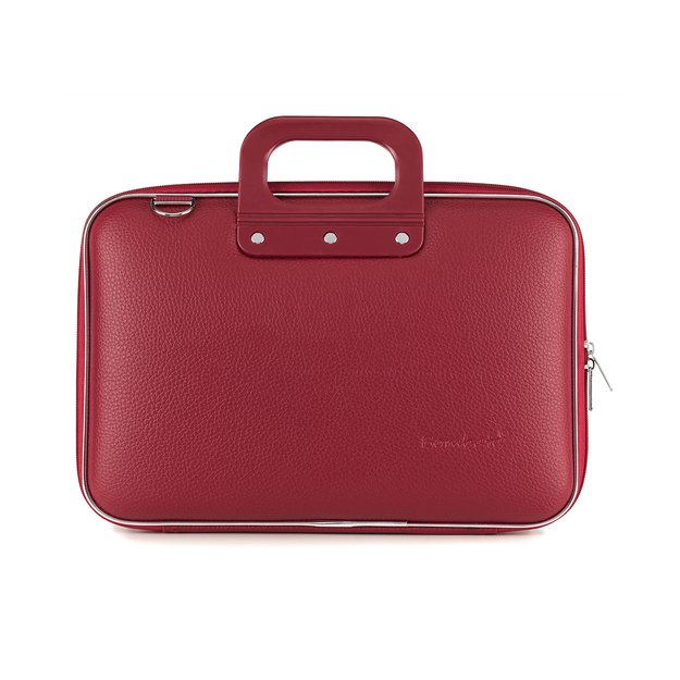 Kompiuterio krepšys MedioBOMBATA Classic 13, burgundijos raudona sp.