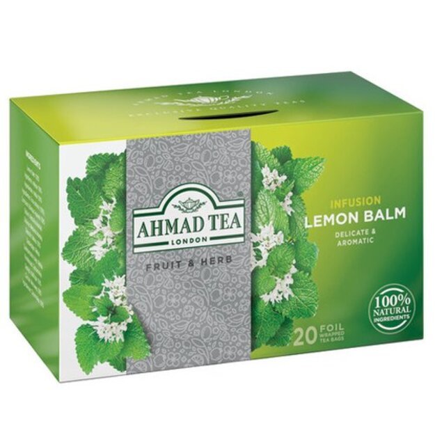 Ahmad Tea Natūrali arbata   Lemon Balm (melisa)  , 20 folijos pakelių 2