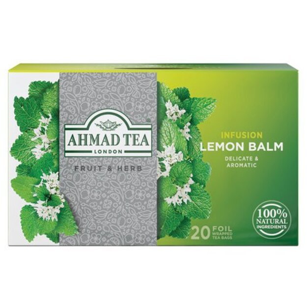 Ahmad Tea Natūrali arbata   Lemon Balm (melisa)  , 20 folijos pakelių 4