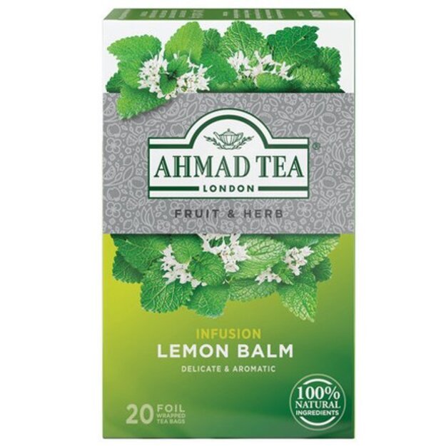 Ahmad Tea Natūrali arbata   Lemon Balm (melisa)  , 20 folijos pakelių 6