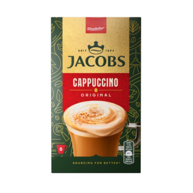 Kavos gėrimas JACOBS Classic Cappuccino, 92,8 g 1