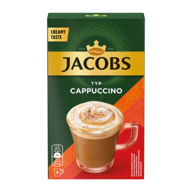 Kavos gėrimas JACOBS Classic Cappuccino, 92,8 g