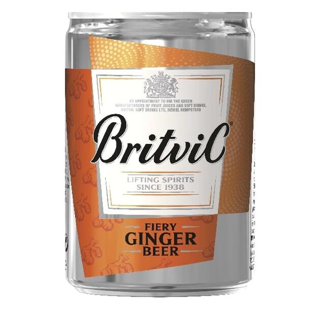 Gaivusis gėrimas BRITVIC Ginger ale, 150ml, D