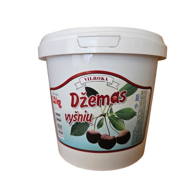 Vyšnių džemas VILROKA, 1,2 kg