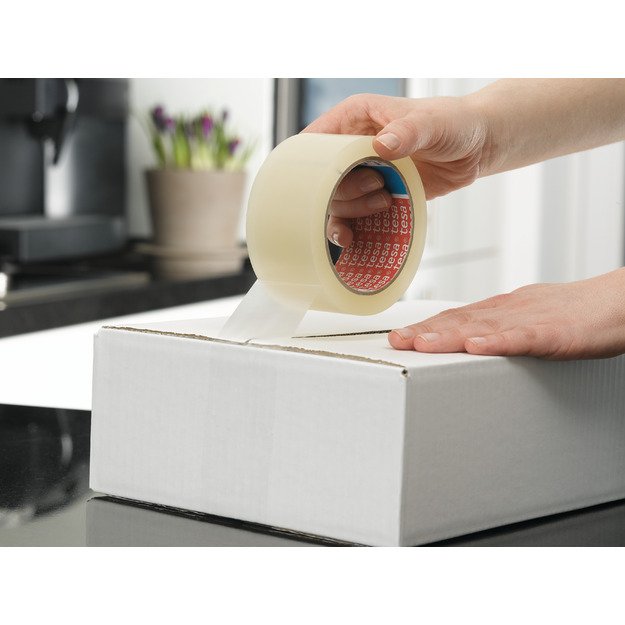 Tyli pakavimo juosta TESA PACK, 38mm x 66m, skaidri 2
