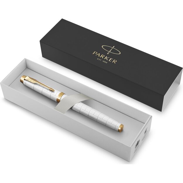 Plunksnakotis PARKER IM Premium Pearl Fine GT 9