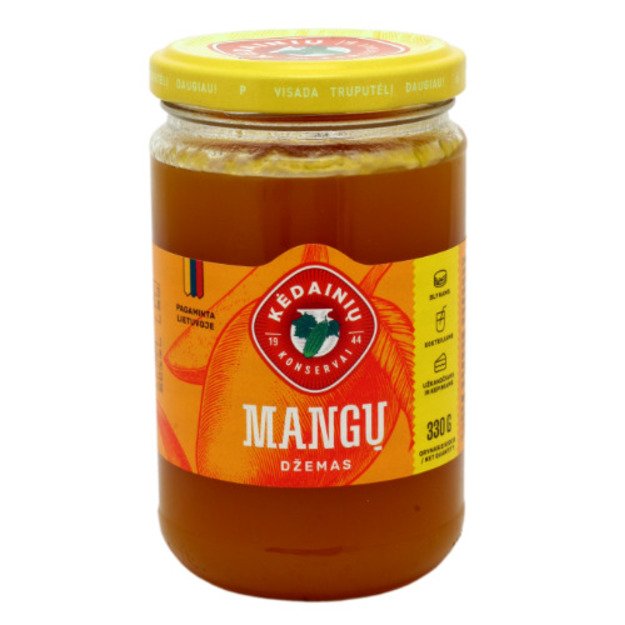 Džemas KĖDAINIŲ mangų skonio, 330 g