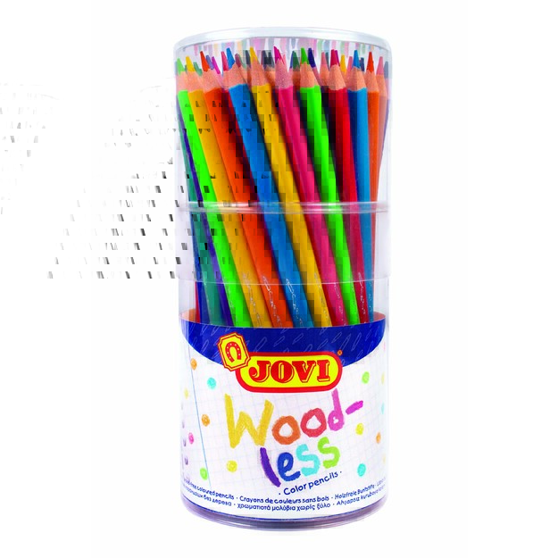 Pieštukai JOVI Tube, 84 vnt., tribriauniai