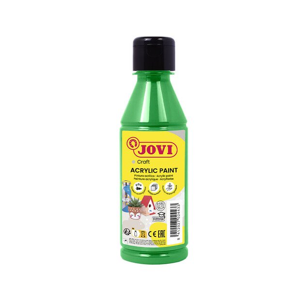 Akriliniai dažai JOVI, 250ml, žalios sp. 1