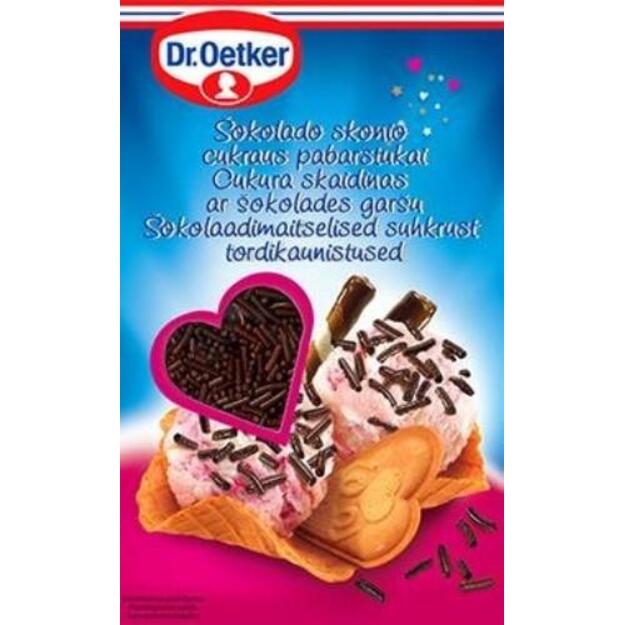 Šokoladiniai pabarstukai DR.OETKER, 80 g