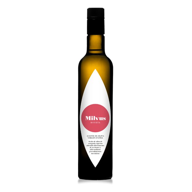 Alyvuogių aliejus MILVUS, Extra virgin, Royeta, 500 ml