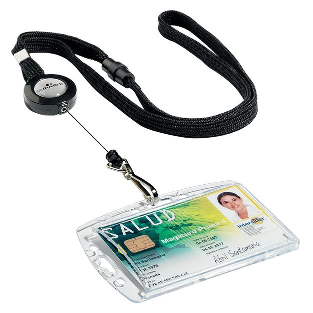 Laikiklis vardinei kortelei su dirželiu DURABLE 3