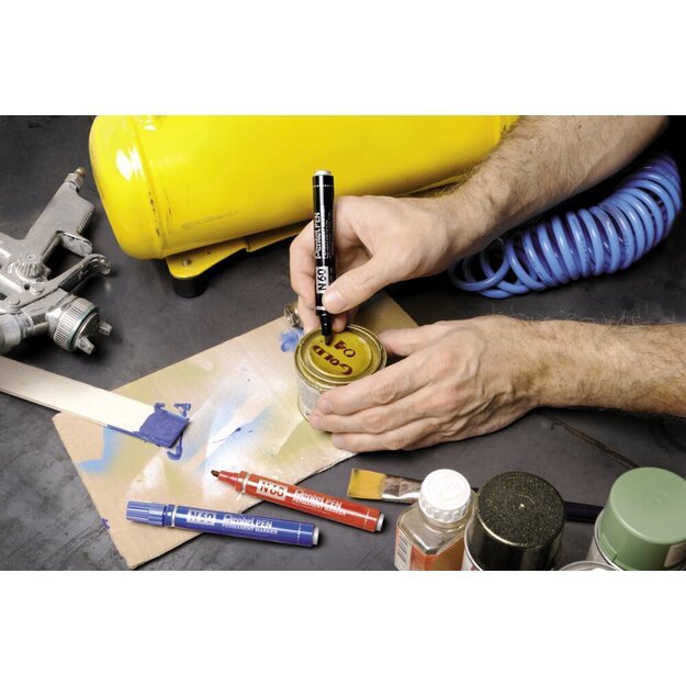 Permanentinis Žymeklis Pentel Pen N60, 1,5 - 7 mm, 4 vnt., įvairių spalvų 3