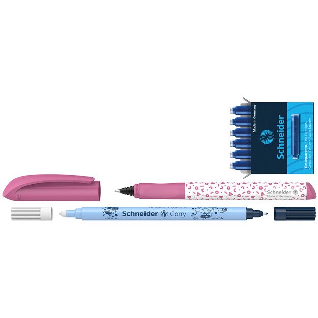 Kapsulinių rašiklių rinkinys Easy asorti Blister, įvairių spalvų. 1