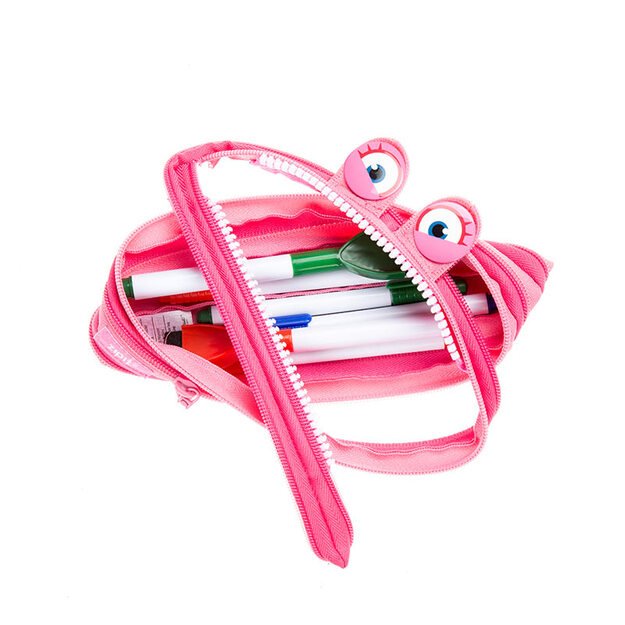 Penalas-pieštukinė ZIPIT Wildlings Pouch, ZTM-WD-HIP, Rožinė 4