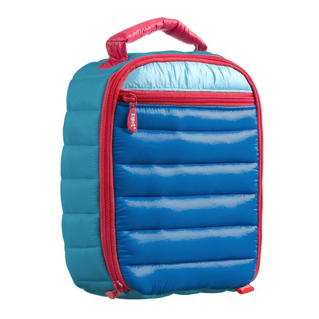 Pietų dėžutė + pakelis ledo, ZIPIT, Puffer Lunch Bag, LB-P4, Mėlynos spalvos 1