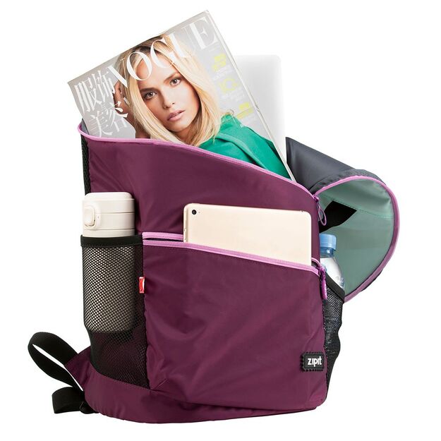 Kuprinė, ZIPIT, Looper Backpack, BP-NL5, Violetinė 3