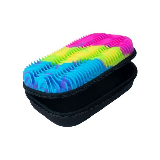 Penalas ZIPIT Wavey Silicone Storage Box, neoninė 4