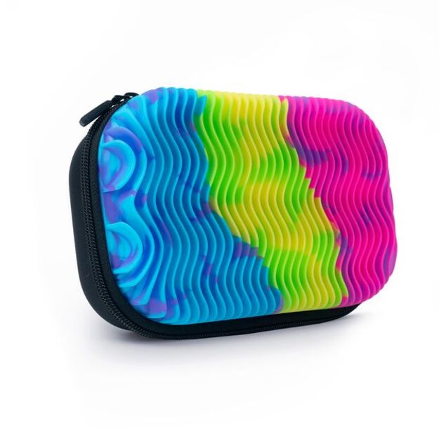 Penalas ZIPIT Wavey Silicone Storage Box, neoninė 1