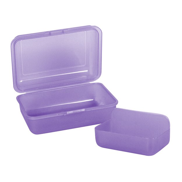 Pietų dėžutė, skaidri COOLPACK Purple 1