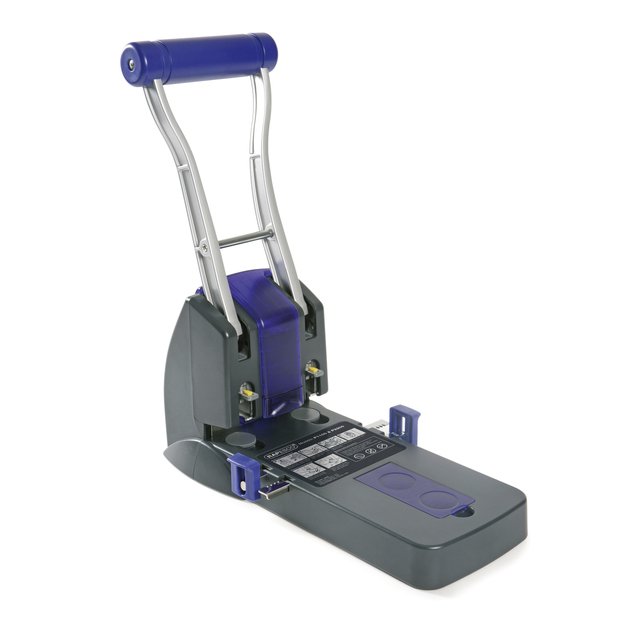 Skylmuša RAPESCO Eco P2200, 2 skylių, 150 lapų, juoda/violetinė 1