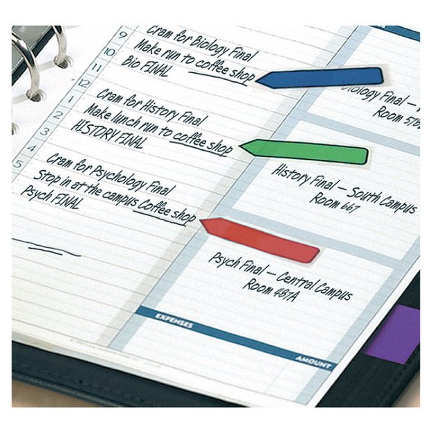 Lipnūs žymekliai Post-it Strėlytės, keičiami, 4 spalvos 1