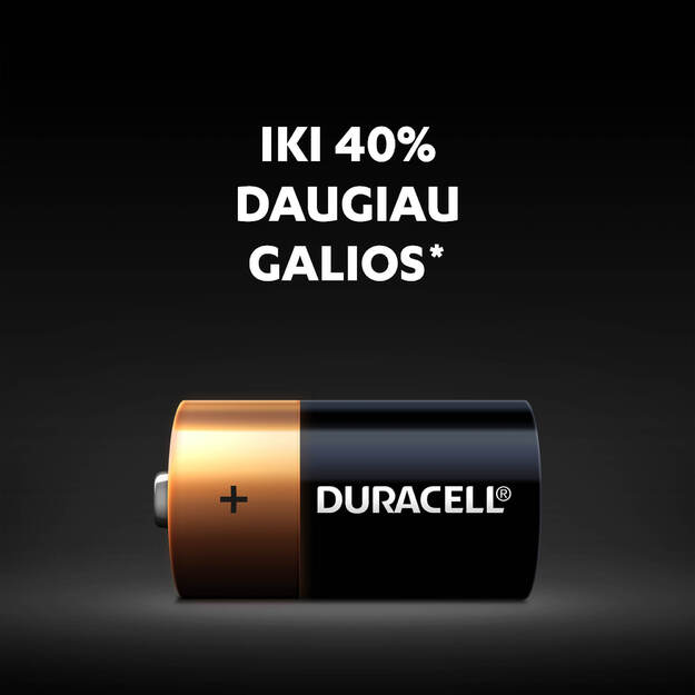 Baterijos DURACELL C, LR14, 2vnt 6
