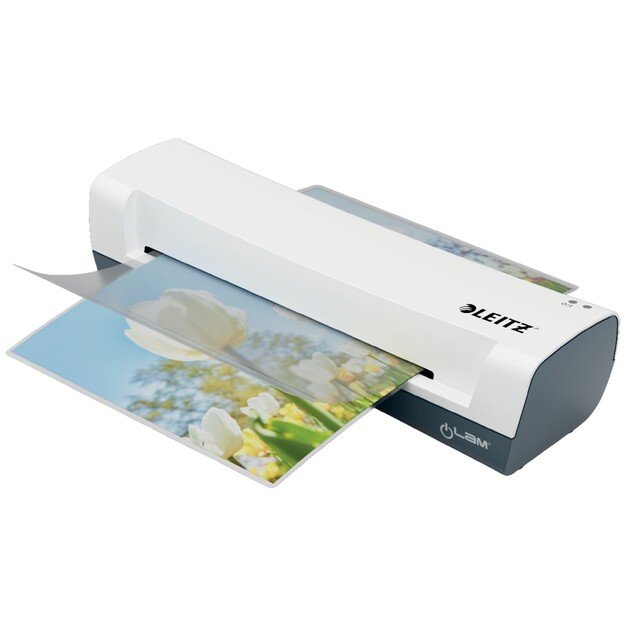 Laminavimo aparatas Leitz iLAM Home A4, 125mic, baltos/pilkos spalvos 10